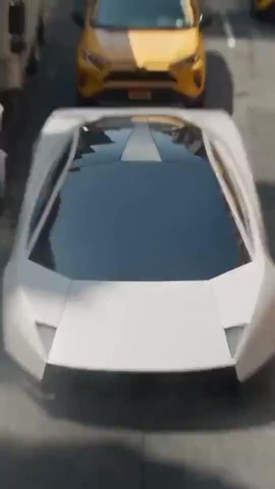 Create a Flying Tesla Roadster AI Video: Rocket Over the Traffic Jam With Your Photo