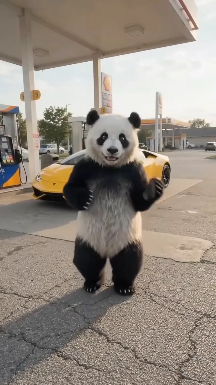 Gas Station Trend AI: Make This Meme Video Online