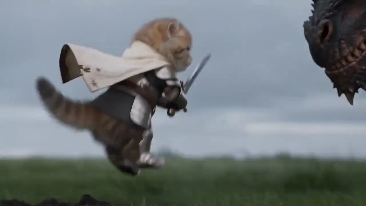 Turn Your Photo Into a Knight Cat AI Video