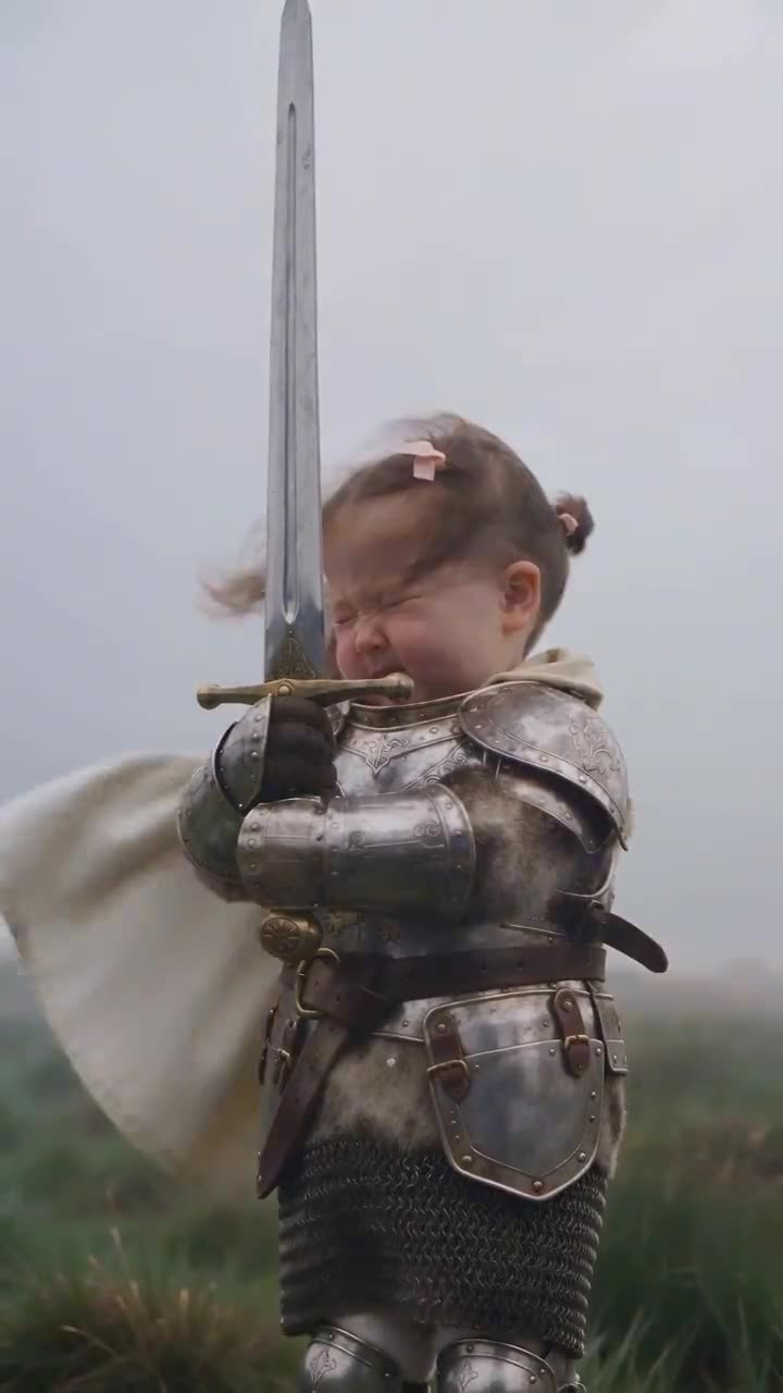 How to Make a Knight Sword Swap AI Video: The Big Knight Takes the Heavy Sword on RemixMeme