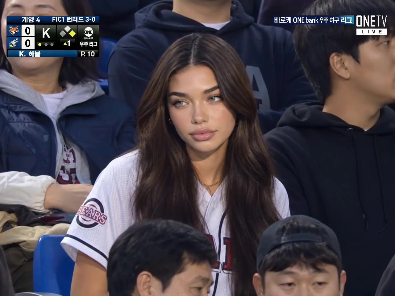 Korean Baseball Kiss Cam AI: Stadium Kiss-Cam Moment From Photos AI meme video preview