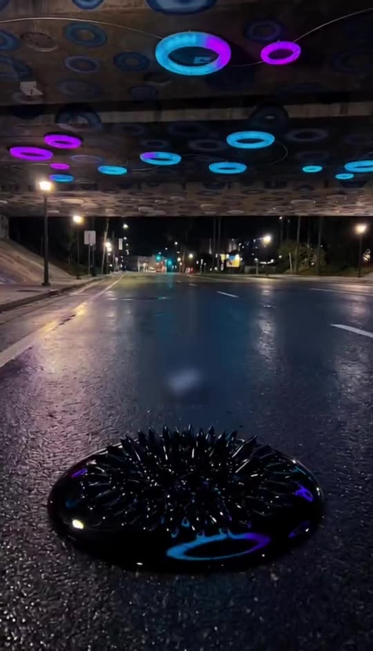 Venom Car Trend: Black Liquid Builds Your Car: Make This Meme Video Online