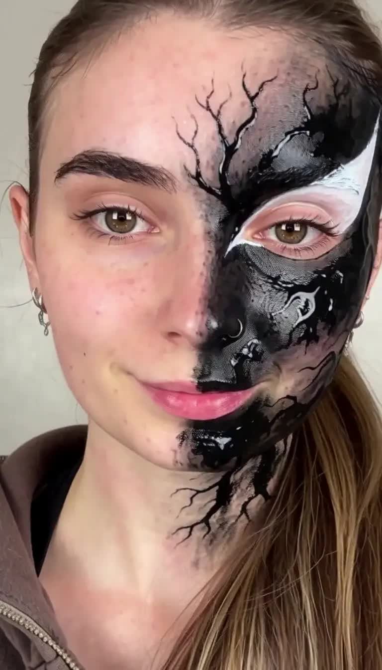 Venom Makeup Video · 1 AI meme video preview