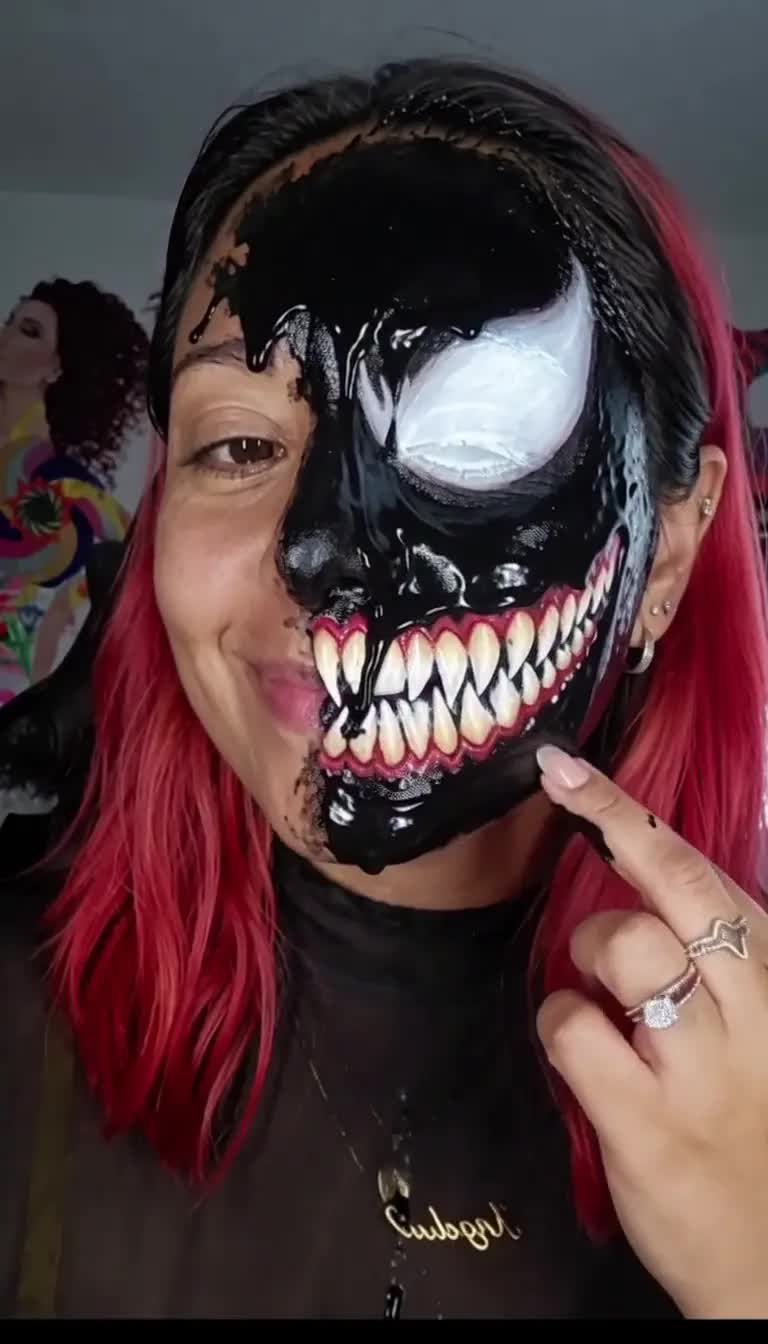 Venom Makeup Video · 2 AI meme video preview